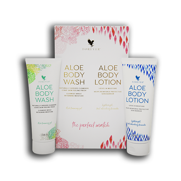 ALOE BODY WASH & ALOE BODY LOTION