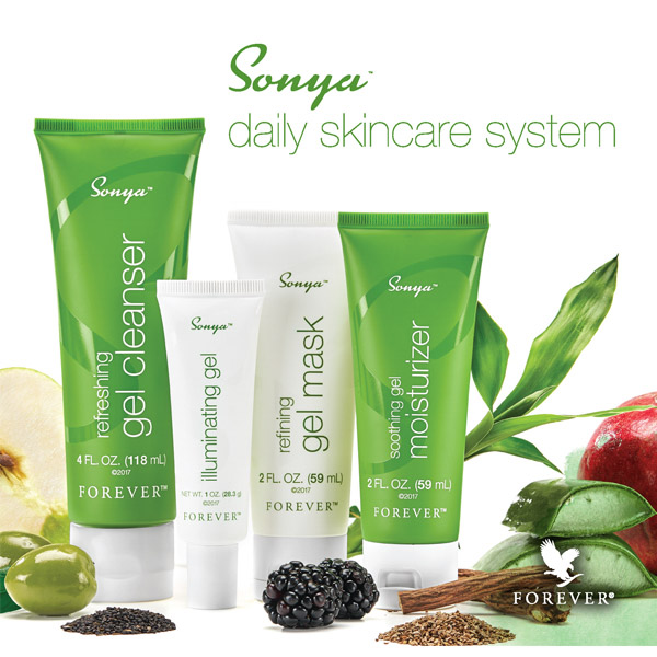 Depliant Sonya Daily Skincare System     